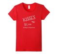 Kisses 25 Cents Valentines Day T-Shirt Online now