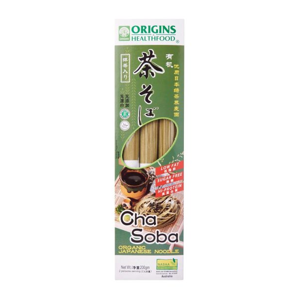 Origins Cha-Soba Organic Japanese Stick Noodles on Sale