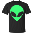 Green Alien Head Pocket Funny 90 s Style Rave T-Shirt Discount