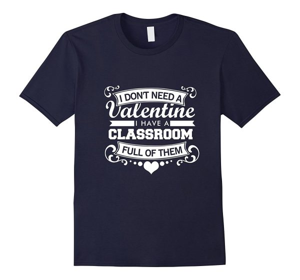 Teacher Valentines Day T-Shirt - Love Class School Gift Online