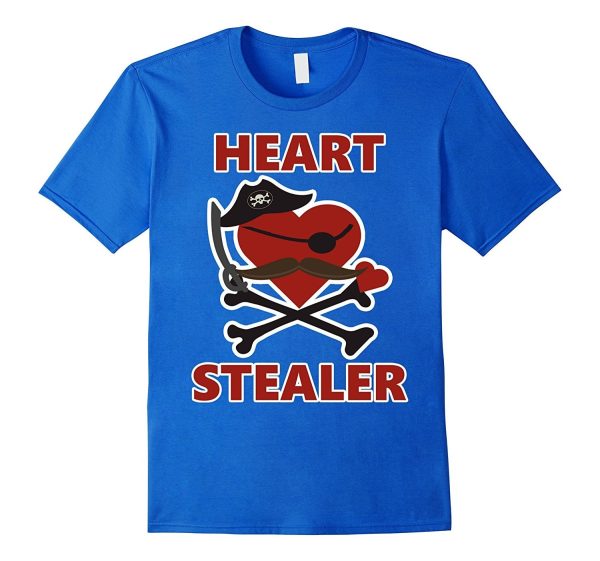 Cute HEART STEALER Toddler Boys Valentine Shirt for ALL AGES Sale