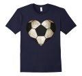 Soccer T Shirt I Love Heart Soccer Football tees For Cheap