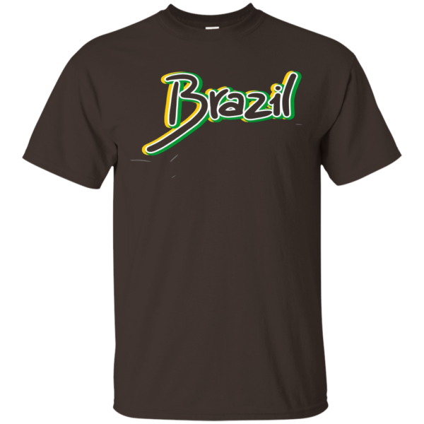 Cool Brazilian Brazil T-shirt (White or Black) Online now