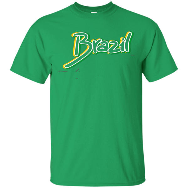 Cool Brazilian Brazil T-shirt (White or Black) Online now