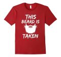 Men s This Beard is Taken T-shirt Funny bearded boyfriend husband Online Sale