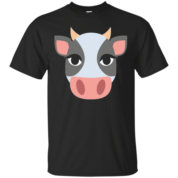 Cow Emoji Face T-Shirt Online now