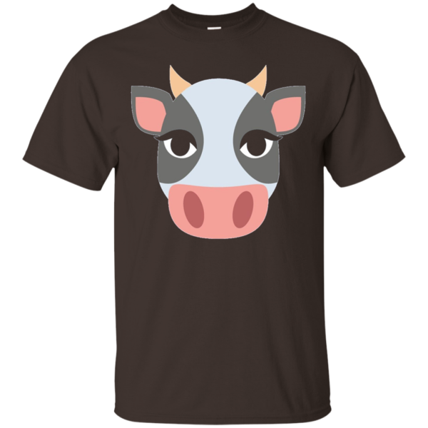 Cow Emoji Face T-Shirt Online now