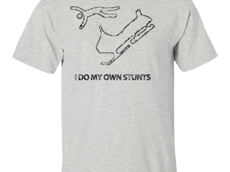 Funny I Do All My Own Stunts- Funny Snowmobile T-Shirt For Cheap