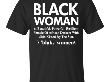 Definition of Black Women t shirt Online now