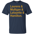 Hamilton Names t-shirt Hot on Sale