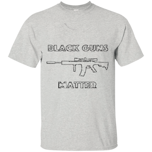 Guns That Are Black Matter - Cool Justice Tshirt For Sale