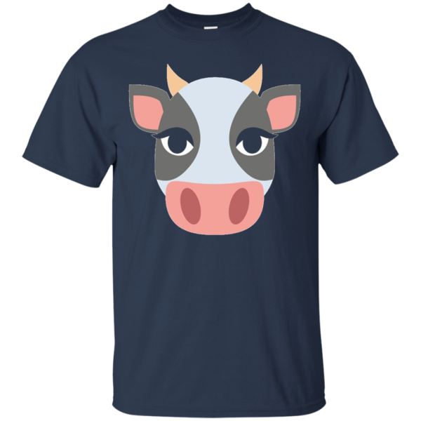 Cow Emoji Face T-Shirt Online now