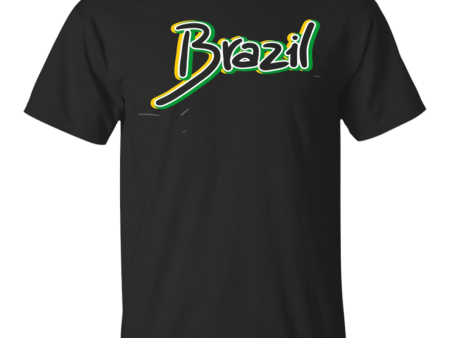 Cool Brazilian Brazil T-shirt (White or Black) Online now