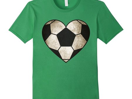 Soccer T Shirt I Love Heart Soccer Football tees For Cheap