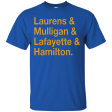 Hamilton Names t-shirt Hot on Sale