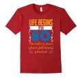 Life Begins At 80 Years Old 80th Birthday Gift Idea T-Shirt Online Hot Sale