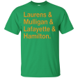 Hamilton Names t-shirt Hot on Sale