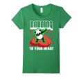 Cute Panda DABBING TO YOUR HEART Valentines Day Shirt Funny Sale