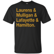 Hamilton Names t-shirt Hot on Sale