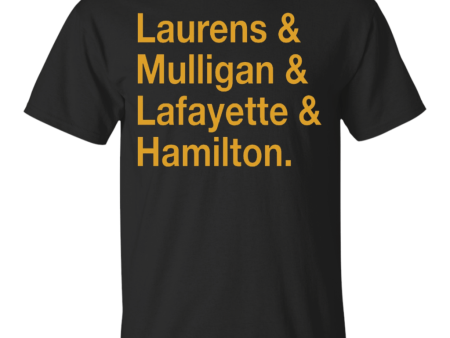 Hamilton Names t-shirt Hot on Sale