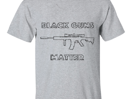 Guns That Are Black Matter - Cool Justice Tshirt For Sale